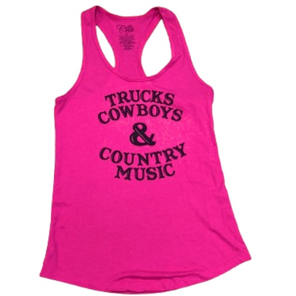 Gold Rush Trucks Cowboys & Country Music Tank M